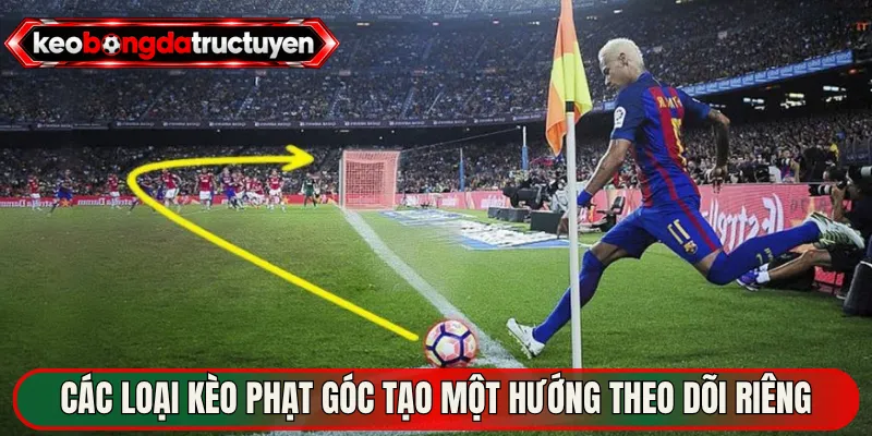 Các loại kèo phạt góc tạo một hướng theo dõi riêng
